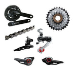 KIT TRANSMISSÃO SHIMANO TOURNEY TZ500 18V