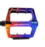 PEDAL PLATAFORMA FREESTILE 1/2 ALUMÍNIO ESFERADO COM REFLETOR RAINBOW