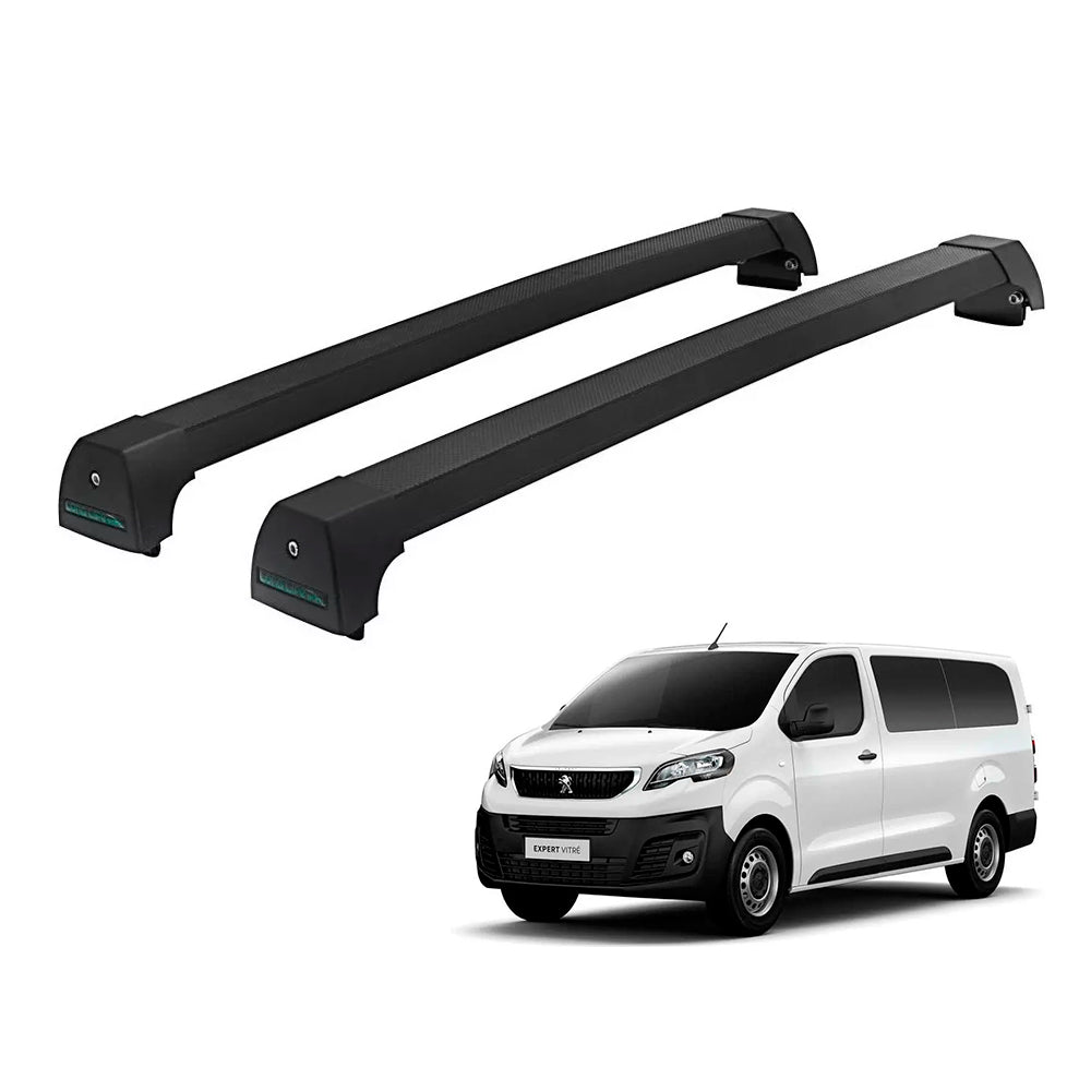 RACK LONG LIFE SPORT ALUM. PRETO P/ PEUGEOT EXPERT (PEXP)