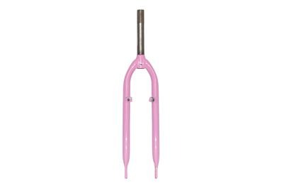 QUADRO 26 GARFO SAMY BEACH WAVE AÇO ROSA PARA V-BRAKE