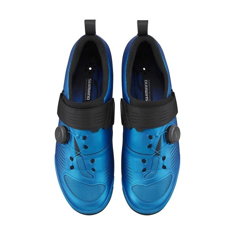 SAPATILHA SHIMANO SH-TR903 TRIATHLON AZUL TAM 46 BR - 48 EUR