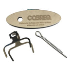 PASTILHAS DE FREIO CERAMICA COBREQ P/ FORMULA C1/Cura/Mega/R0/R1/RR1/RX/T1/The One