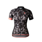 CAMISA CICLISMO ULTRACORE FEMININA NEW ABSTRACT - PRETO - M