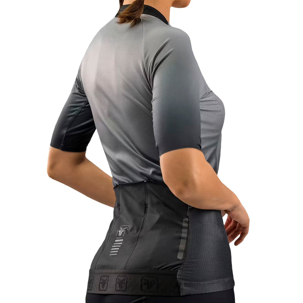 CAMISA CICLISMO FREE FORCE START ALL FIT FEMININA - CINZA - GG