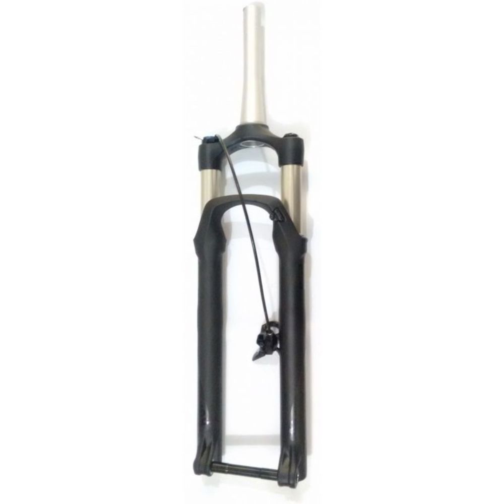 SUSPENSÃO DE BICICLETA 29 TAPERED ROCK SHOX RECON GOLD 100MM ESPIGA 18CM - PRETO - TAPERED