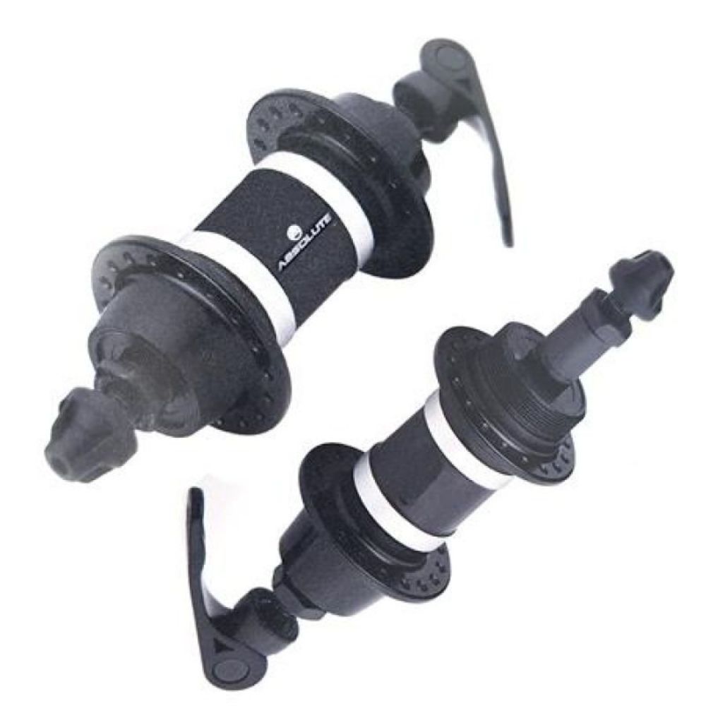 CUBO 32F ROSCA D/T ABSOLUTE ALUM. C/ BLOCAGEM ROLAMENTADO - PRETO