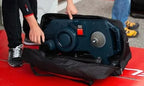 MOCHILA ELITE VAISA P/ ROLO DE TREINO DRIVO/KURA/TURNO (160600) - PRETO/VERMELHO