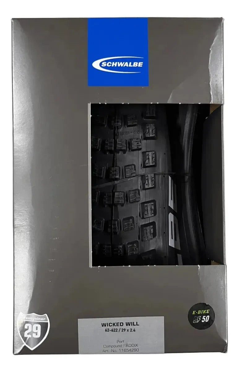 Pneu Schwalbe Magic Mary Super Gravity 29x2.50 ADDIX Ultra Soft Tubeless Easy - Preto