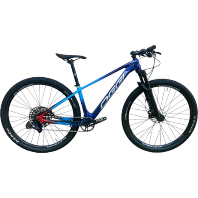BICICLETA 29 OGGI AGILE SPORT NX GX EAGLE AZUL/VERMELHO TAM L - 19