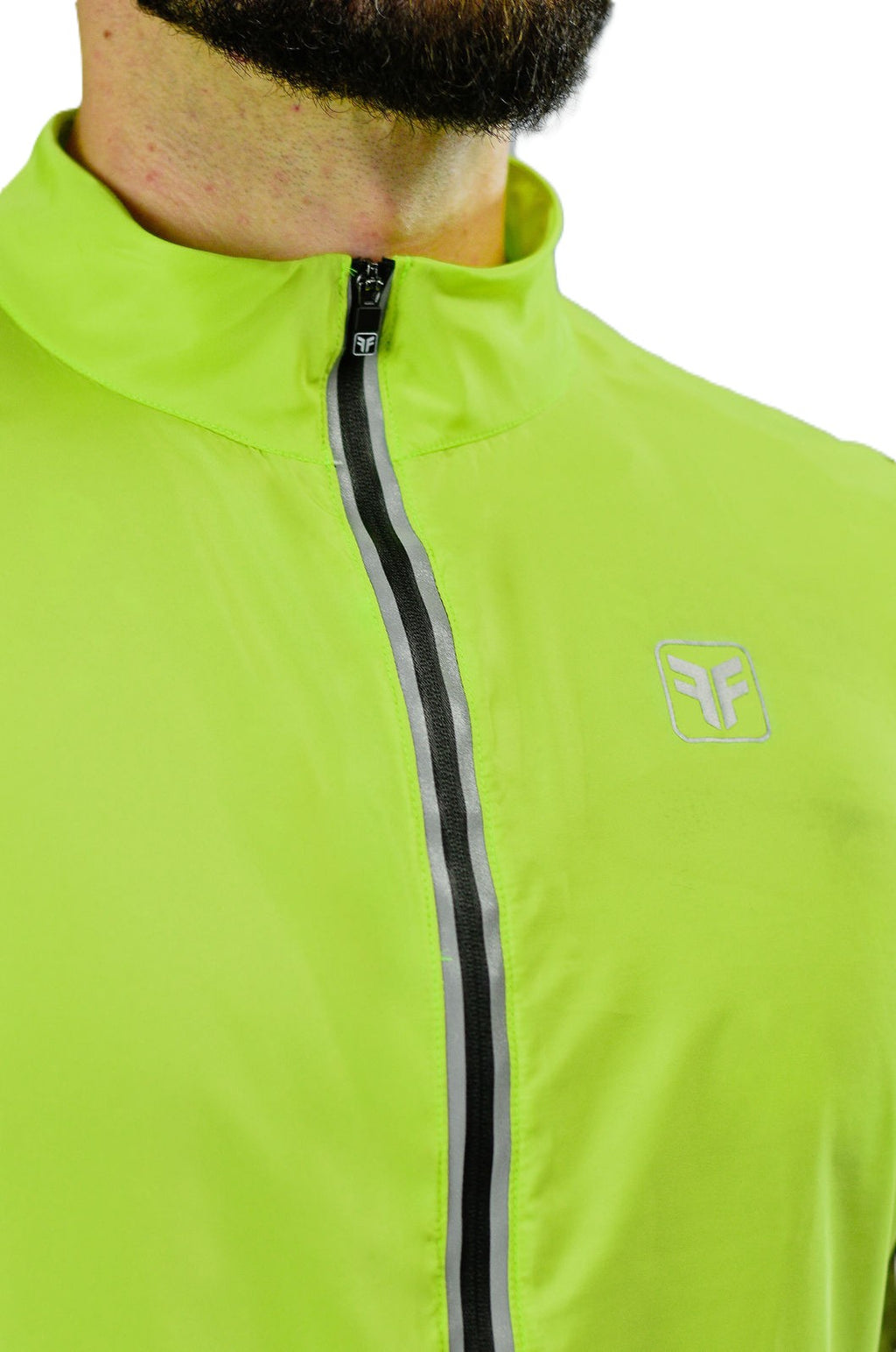 COLETE CORTA VENTO MASCULINO FREE FORCE CLASSIC VERDE LIMA - GG