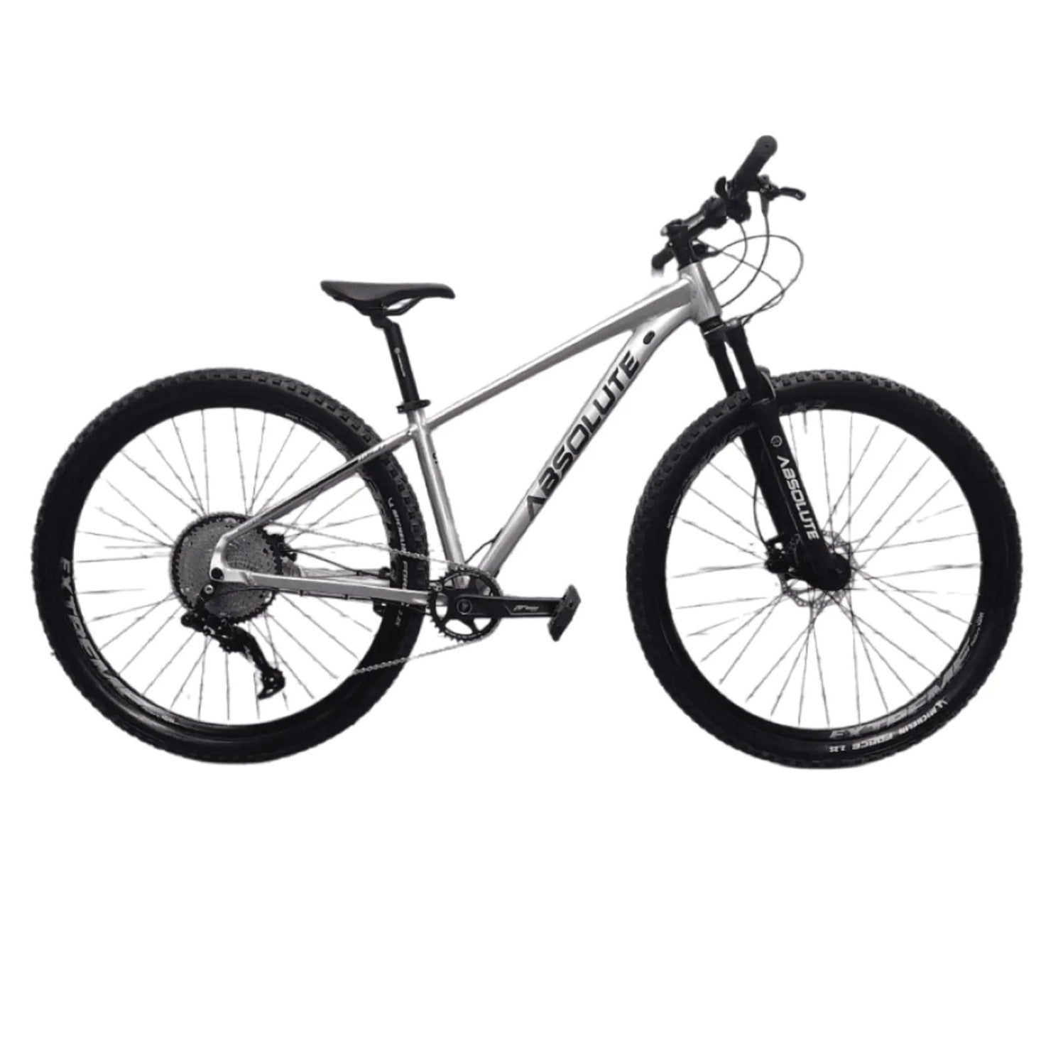 BICICLETA 29 ABSOLUTE WILD BOOST ELITE 12V C/ HIDRÁULICO POLIDO (S - 15)