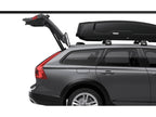 BAGAGEIRO MALEIRO DE TETO THULE FORCE XT M 400L 75Kg BAÚ RÍGIDO PRETO