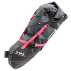 BOLSA DE SELIM DE BICICLETA ZEFAL Z ADVENTURE R17 IMPERMEÁVEL - PRETO/VERMELHO