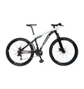 BICICLETA 29 MTB VELOFORCE TERRAIN FULL 21V DISCO T19 PRETO/BRANCO