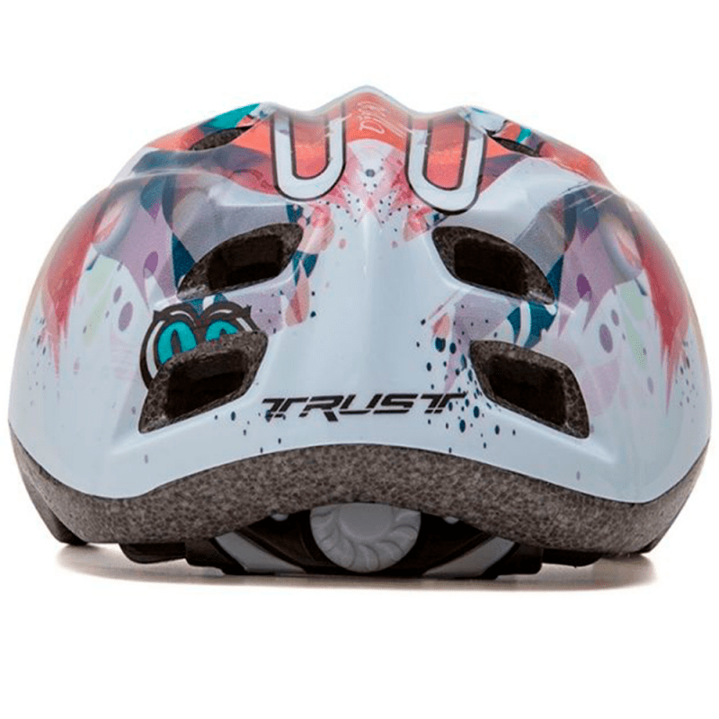 CAPACETE INFANTIL TRUST C/ REGULAGEM MOD HB8 COELHO - VERMELHO - M