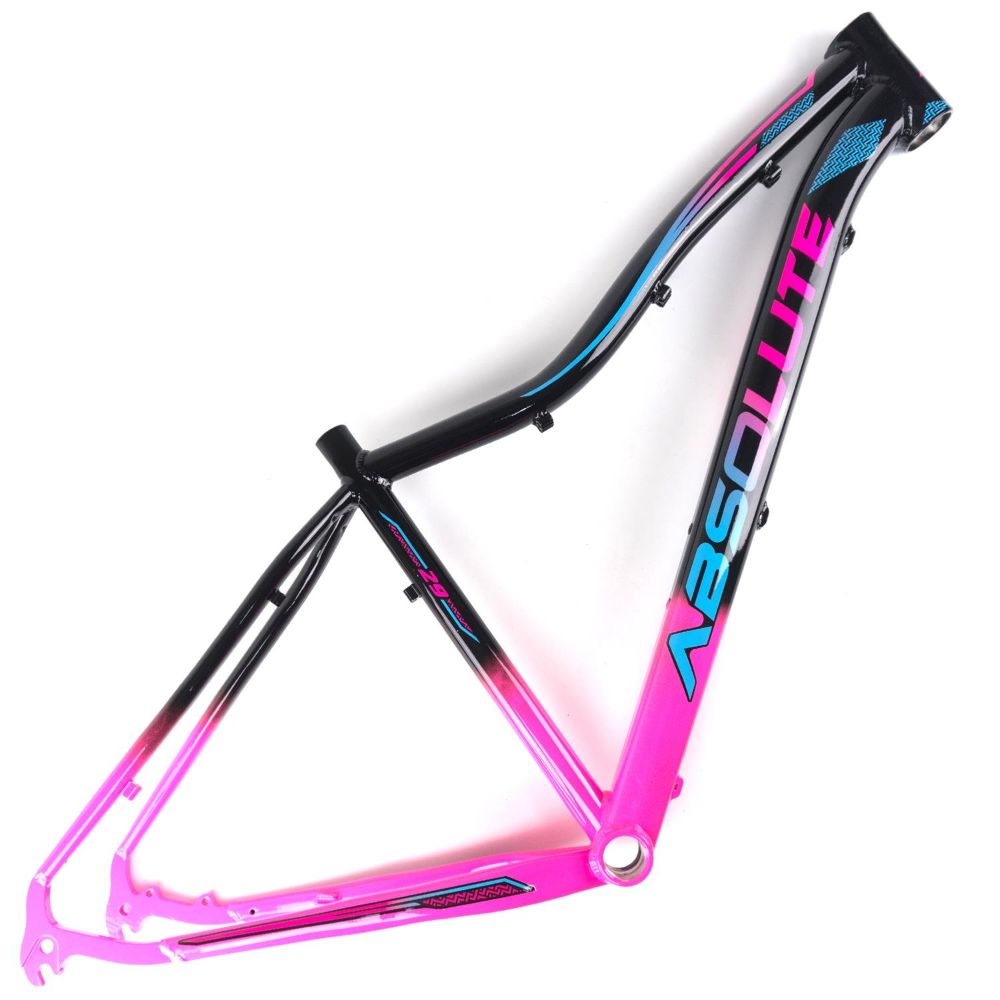 QUADRO 29 ABSOLUTE HERA FEMININO - PRETO/ROSA - (M - 17)