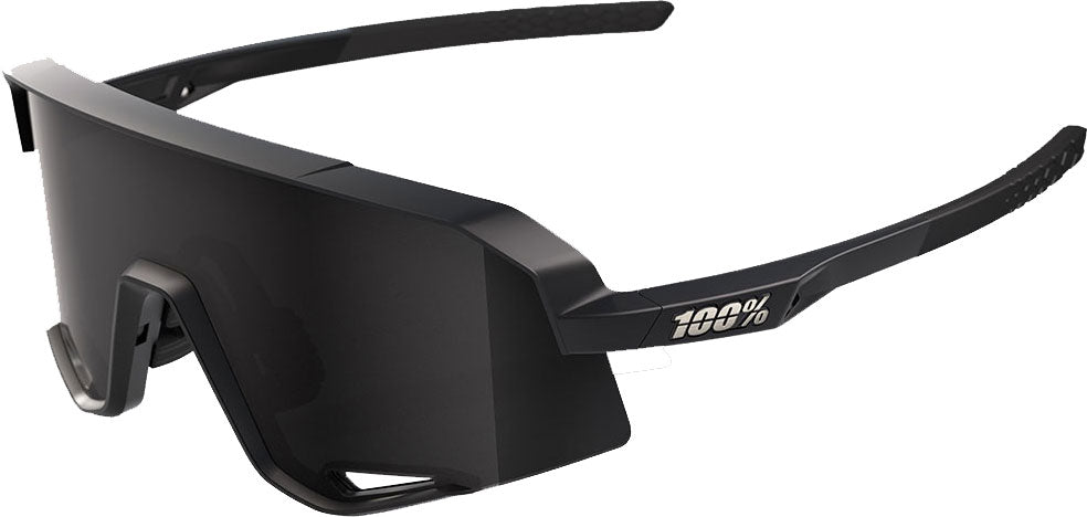 OCULOS 100% SLENDALE - MATTE BLACK - SMOKE LENS