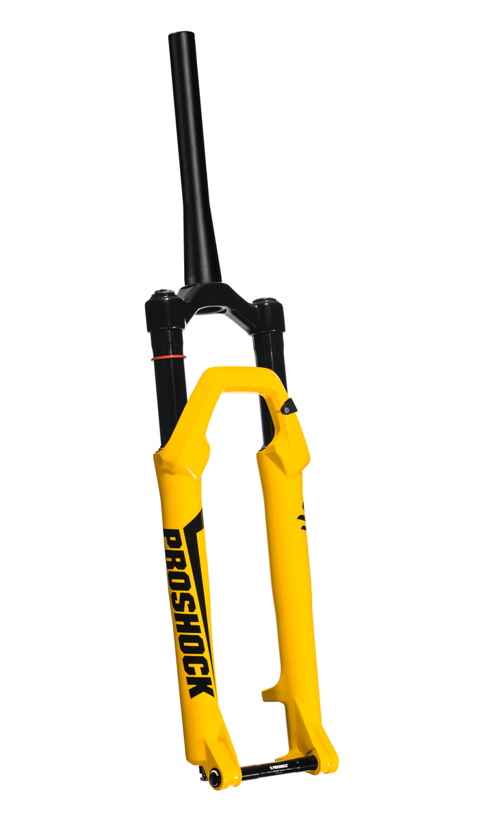 Suspensão Viber Spider Aro 29 Tubo Tapered Eixo 15x100 Colors - Outlet - Amarela / Tapered / 110mm