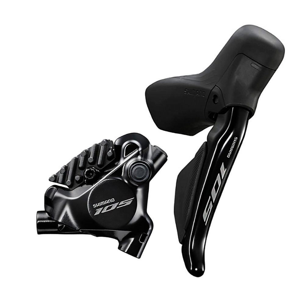 KIT RELAÇÃO SHIMANO 105 12V R7100  PDV 170 + K7 11/34 + CAMBIOS D/T + BATERIA + CABOS + STI + FREIO