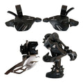 KIT CÂMBIOS E ALAVANCAS ABSOLUTE A7 WILD 2X10V - PRETO
