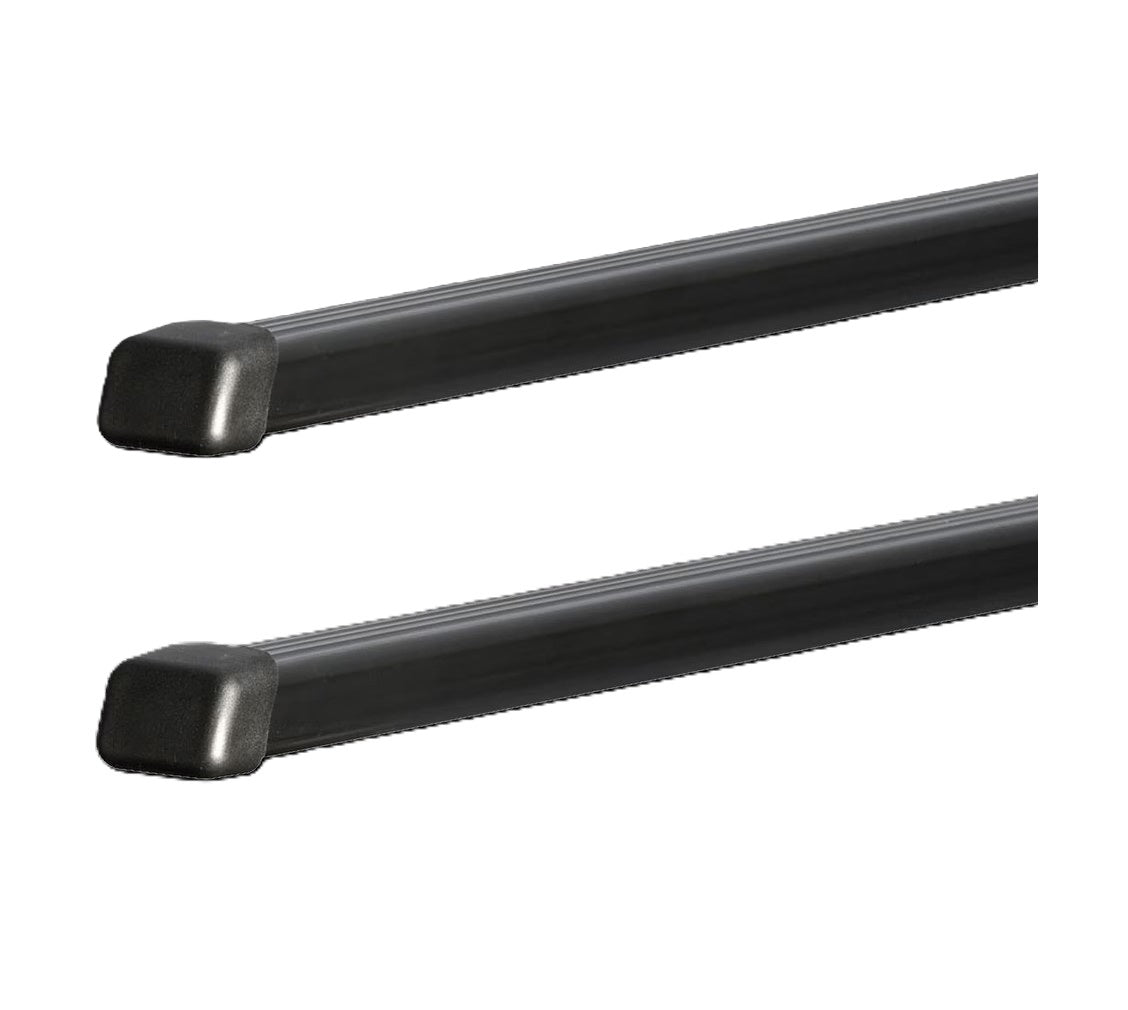 Barra de Teto Thule SquareBar EVO (766) - Mercedes Benz Sprinter High Roof 4P Van 95-05 - Calha Lateral