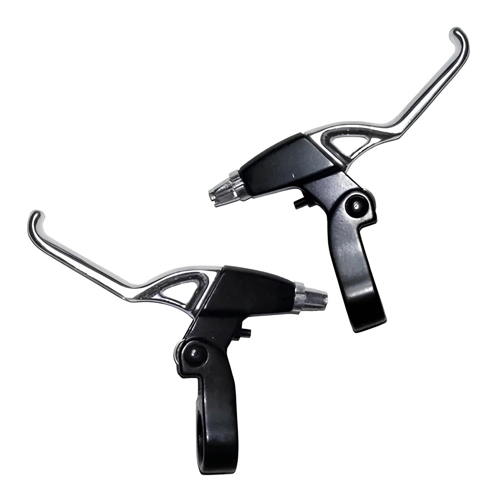 Manete Mtb P/ V-Brake Aluminio Logan Preto/Polido