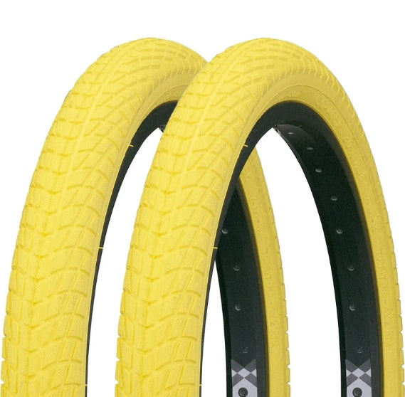 2 Pneus 20x1.95 Kenda K841 Freestyle - Amarelo – Pedalokos Bike Shop
