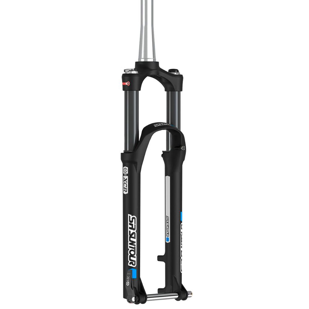 SUSPENSÃO DE BICICLETA 29 TAPERED SUNTOUR XCR32 RLR AIR 100MM BOOST 110X15 - PRETO - TAPERED