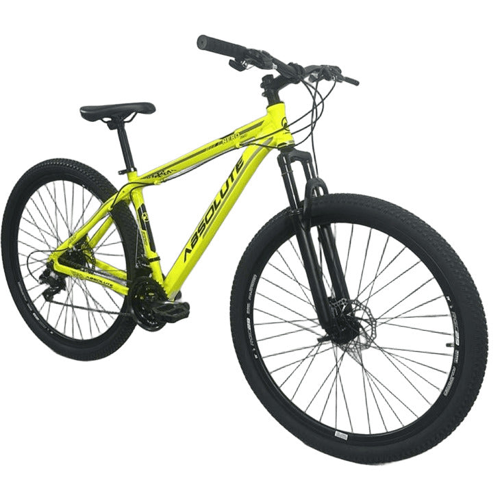 BICICLETA 29 ABSOLUTE NERO 3 MTB ALUMINIO AMARELO - M-17