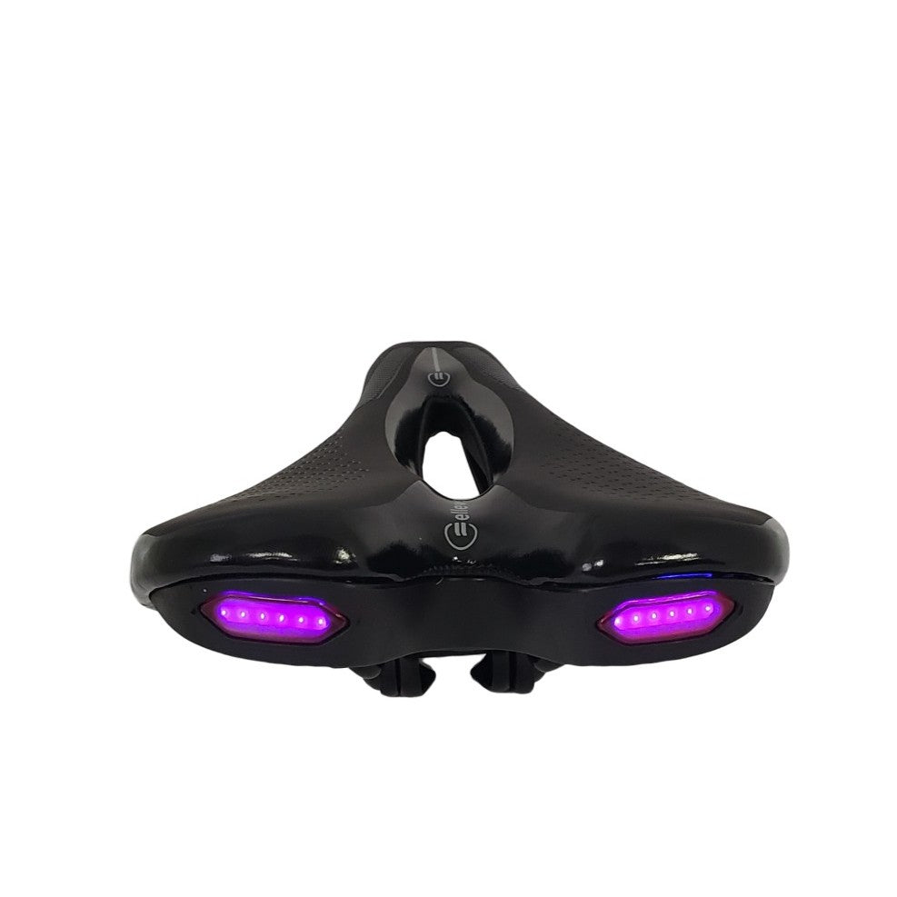 Selim Elleven Mtb Vazado Com Iluminação Embutida 255mm X 175mm
