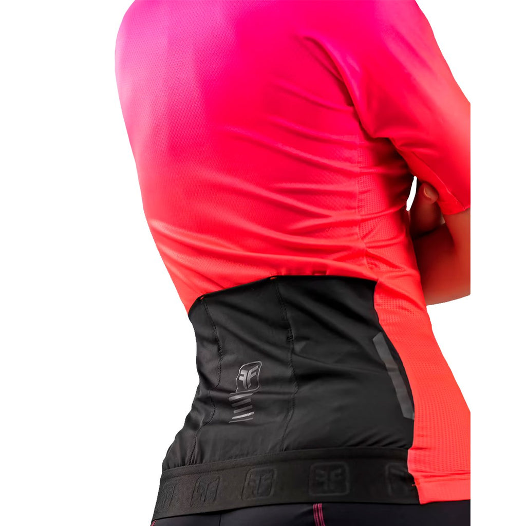 CAMISA CICLISMO FREE FORCE START ALL FIT FEMININA - ROSA/LARANJA - M