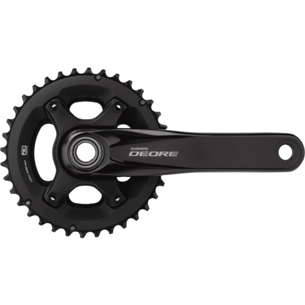 PEDIVELA SHIMANO DEORE 10V FC-M6000-2 HOLLOWTECH 175MM (28/38) - PRETO