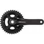 PEDIVELA SHIMANO DEORE 10V FC-M6000-2 HOLLOWTECH 175MM (28/38) - PRETO