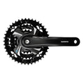 PEDIVELA SHIMANO TOURNEY TX801 6/7/8V (28/38/48) 170MM - PRETO