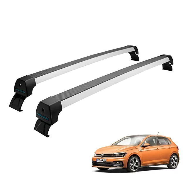 RACK LONG LIFE SPORT ALUM. P/ WOLKSVAGEN POLO A PARTIR 2018 (AVP) - PRATA