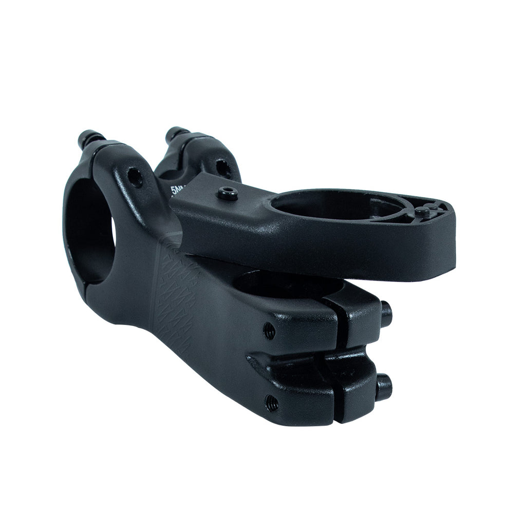 MESA AHEAD 31.8 TSW QUEST MTB 80MM 7º ALUM. C/ TAMPA E CABEAMENTO INTERNO - PRETO - 80mm