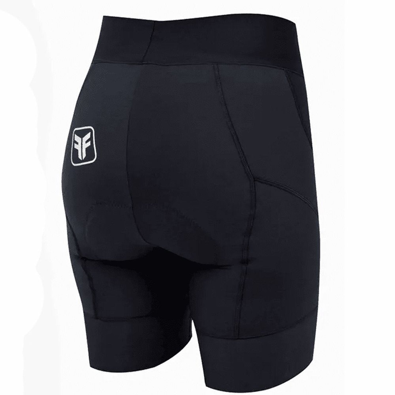 BERMUDA CICLISMO FREE FORCE QUEEN FEM. - PRETO - 3G