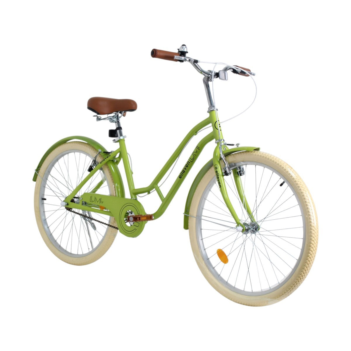 Bicicleta 24 Elleven Lumi 2026  Verde/Preto