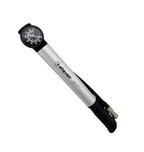 Bomba Mini Aluminio Com Mangueira E Manometro 80 Psi Elleven