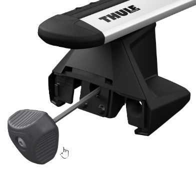 SUPORTE DE BARRA THULE EVO CLAMP (7105) - PRETO