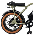 Bicicleta Eletrica E-Bike Galaxy 20x4.00 7v Motor 750w Bateria 15.6ah 48v Verde