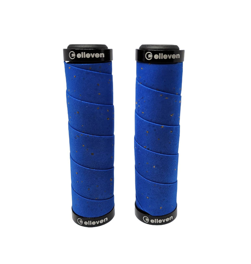 MANOPLA ELLEVEN MTB EM EVA COM TRAVA 130MM PRETA
