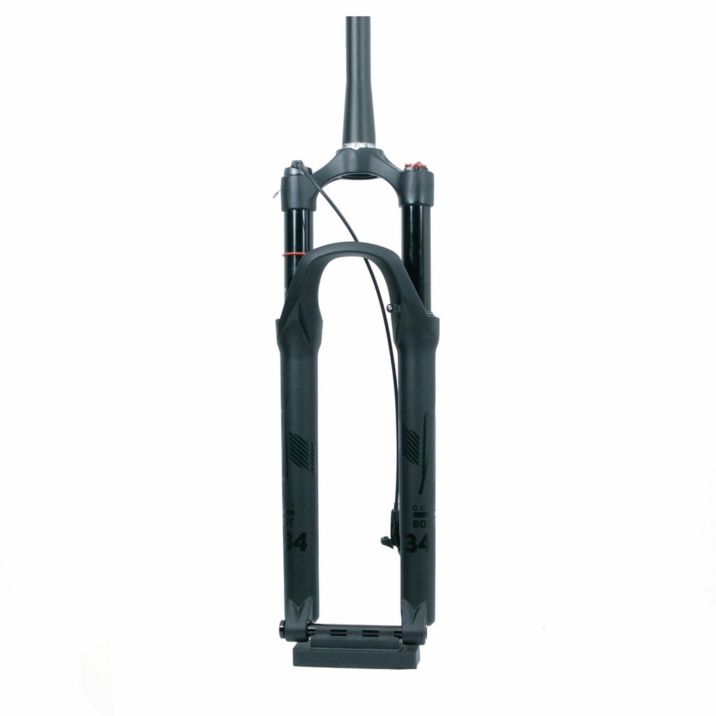 SUSPENSÃO DE BICICLETA 29 TAPERED TSW QUEST BOOST 100MM AR C/TRAVA REM. HASTE 34MM