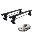 RACK DE TETO LONG LIFE AÇO P/ MÉGANE HATCH E SEDAN - 4 PORTAS (ATÉ 2006) (ME) - PRETO