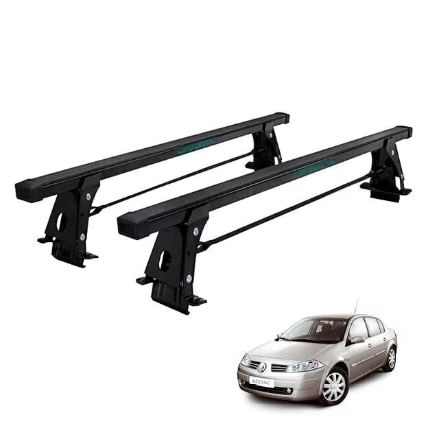 RACK DE TETO LONG LIFE AÇO P/ MÉGANE HATCH E SEDAN - 4 PORTAS (ATÉ 2006) (ME) - PRETO
