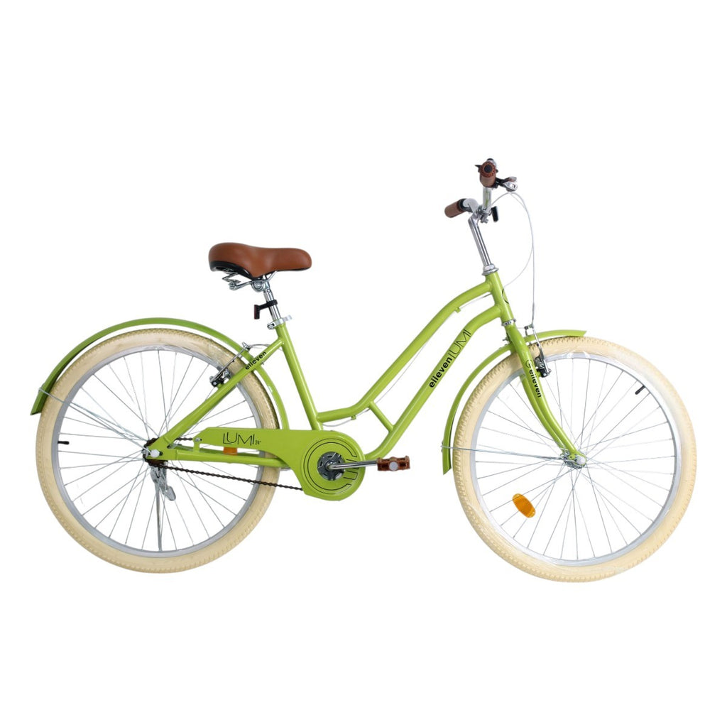 Bicicleta 24 Elleven Lumi 2026  Verde/Preto