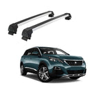 RACK DE TETO LONG LIFE SPORT P/ 5008 (À PARTIR DE 2018 - COM LONGARINA INTEGRADA - COM OU SEM TETO SOLAR) (A5008) - ALUM