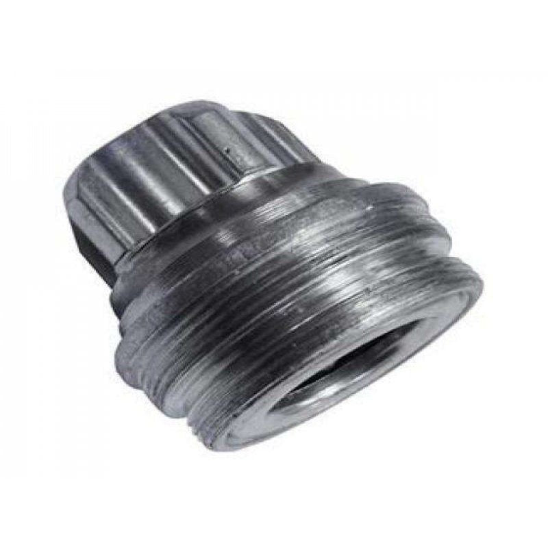 CASTELO CUBO CONTRA PEDAL ROSCA - ZINCADO