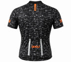 Camisa Ciclismo Refactor 3xu Camo Cinza/Laranja