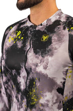 CAMISA DE CICLISMO FREE FORCE MASCULINA BASIC MANGA LONGA CLOUD 2024